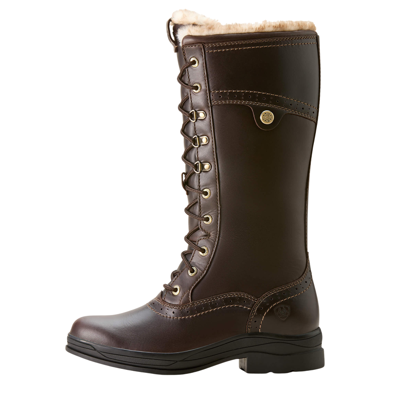 Ariat Wythburn II Sherpa Waterproof Women's Boot in Dark Mocha-1